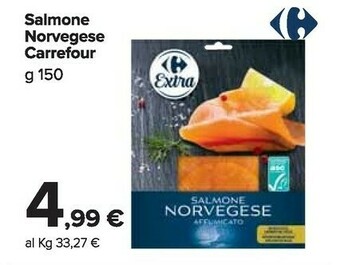 Carrefour Market Salmone affumicato offerta