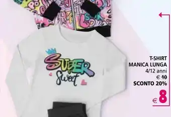 T-shirt manica lunga