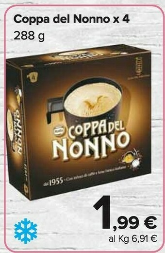 Carrefour Market Nestlè Coppa del Nonno offerta