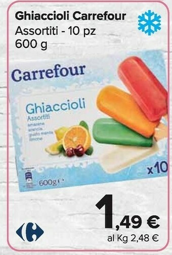 Carrefour Market Ghiaccioli offerta