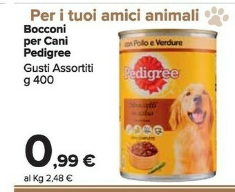 Carrefour Market Pedigree Cibo per cani offerta