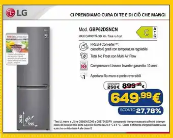 Euronics Lg offerta