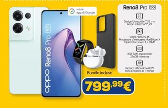 Euronics Reno8 pro 5g offerta