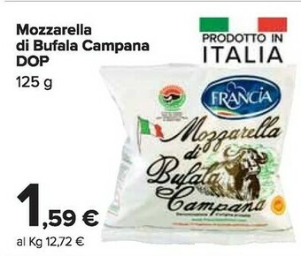 Carrefour Market Mozzarella di bufala offerta