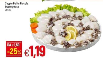 Famila Seppie Pulite Piccole Decongelate offerta