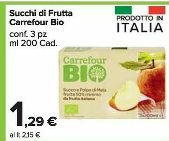 Carrefour Market Succhi di frutta offerta
