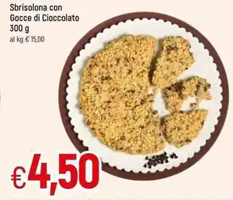 Famila Sbrisolona con Gocce di Cioccolato 300 g offerta