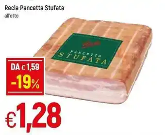 Famila Recla Pancetta Stufata offerta