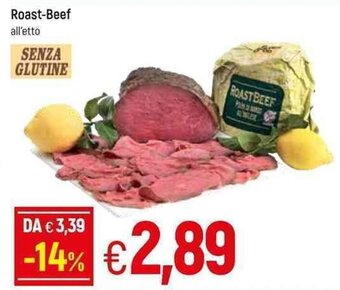 Famila Roast-Beef offerta