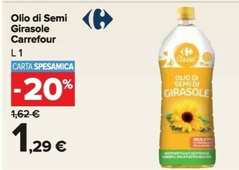 Carrefour Market Olio di semi offerta