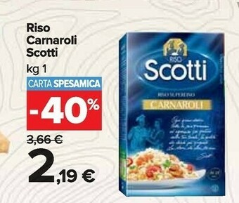 Carrefour Market Scotti Riso offerta