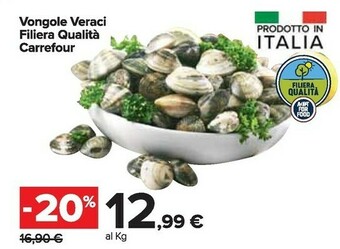 Carrefour Market Vongole offerta