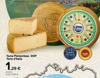 Carrefour Market Terre d'Italia Formaggio offerta