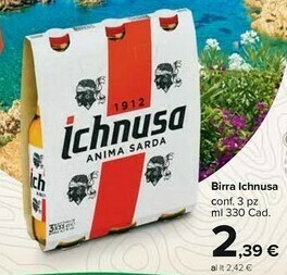 Carrefour Market Ichnusa Birra offerta