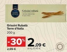 Carrefour Market Rubatà Grissini offerta