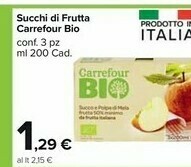 Carrefour Market Succhi di frutta offerta