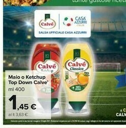 Carrefour Market Calvè Salsa offerta