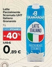 Carrefour Market Granarolo Latte offerta
