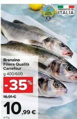 Carrefour Market Branzino offerta