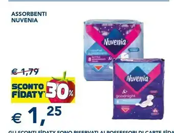 Esselunga Nuvenia Nuvenia Assorbenti offerta