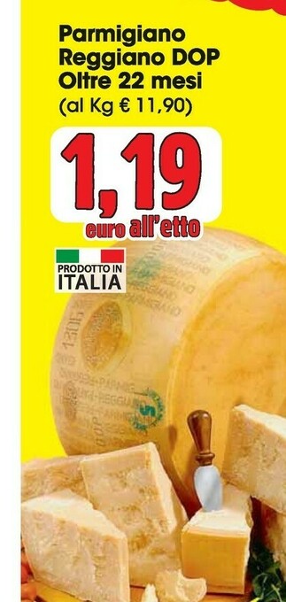 Carrefour Parmigiano reggiano Parmigiano offerta