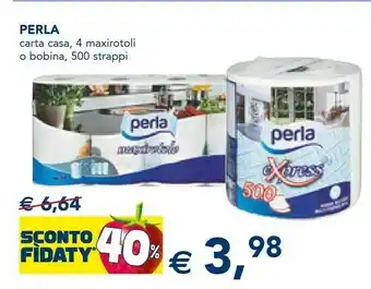 Esselunga Perla Perla Carta Casa offerta