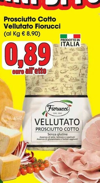 Carrefour Fiorucci Prosciutto cotto offerta