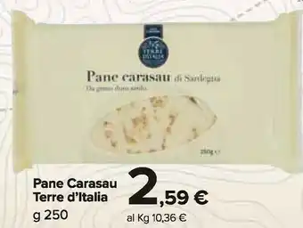 Carrefour Terre d'Italia Pane offerta