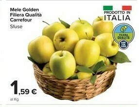 Carrefour Mele Golden offerta