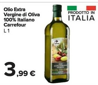 Carrefour Olio extravergine di oliva offerta