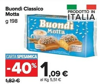 Carrefour Buondi Buondì offerta