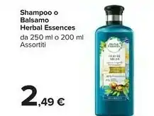 Carrefour Herbal essences Cura dei capelli offerta
