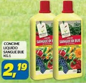 Risparmio Casa Concime Liquido Sangue Bue offerta