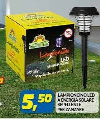 Risparmio Casa Lampioncino Led A Energia Solare Repellente offerta