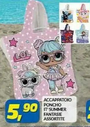 Risparmio Casa Accappatoio Poncho offerta