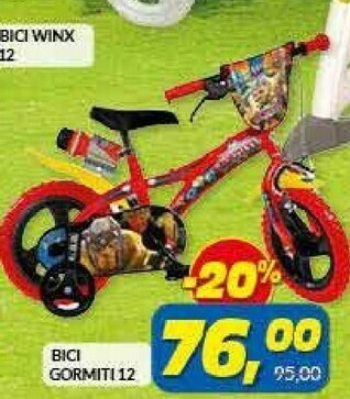 Risparmio Casa Bici Gormiti 12 offerta