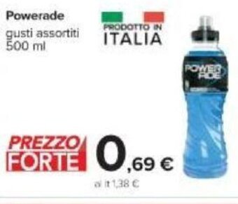 Carrefour Powerade Gusti Assortiti 500 ml offerta