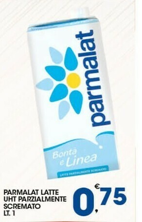 Sigma Parmalat Latte Parzialmente Scremato UHT 1000 G(ml) offerta