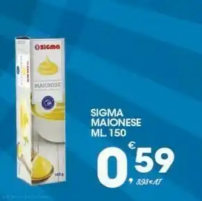 Sigma Sigma Maionese 150 Ml offerta
