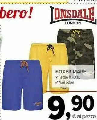 Todis Lonsdale Boxer Mare offerta
