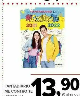 Todis Warner music Mondadori Fantadiario Me Contro Te offerta