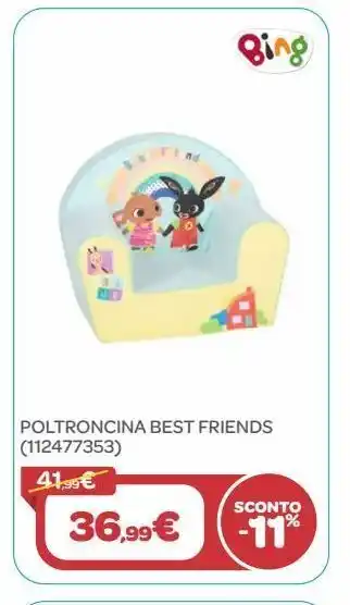 Bimbo Store Poltroncina best friends offerta