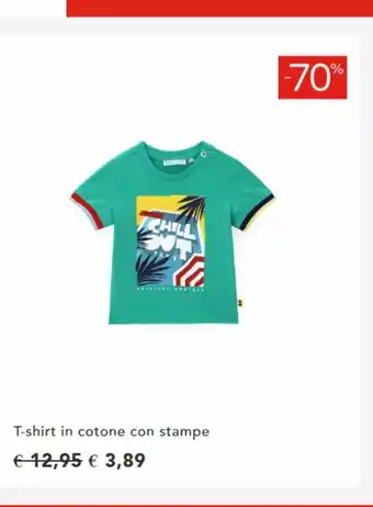 T-shirt in cotone con stampe