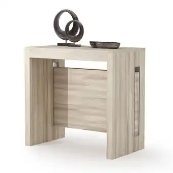 Tavolo consolle allungabile extend colore olmo