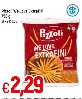 Famila Pizzoli We Love Extrafini 750 g offerta