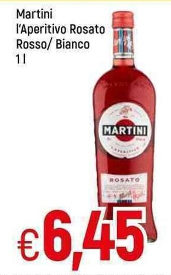Famila Martini l'Aperitivo Rosato Rosso/Bianco 1 l offerta