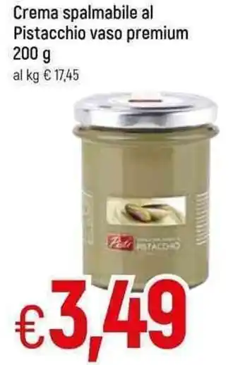 Famila Crema Spalmabile al Pistacchio vaso premium 200 g offerta