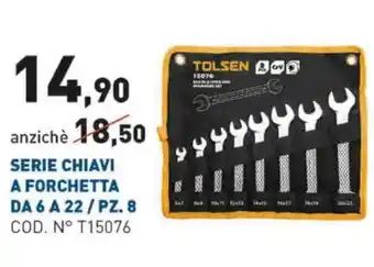 Serie Chiavi a Forchetta DA 6 A22/PZ.8