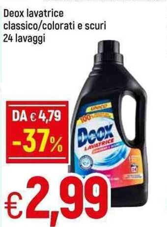 Famila Deox lavatrice classico/colorati e scuri 24 Lavaggi offerta