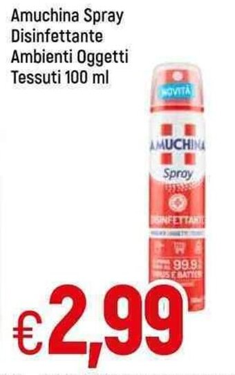 Famila Amuchina Spray Disinfettante Ambienti Oggetti Tessuti 100 ml offerta